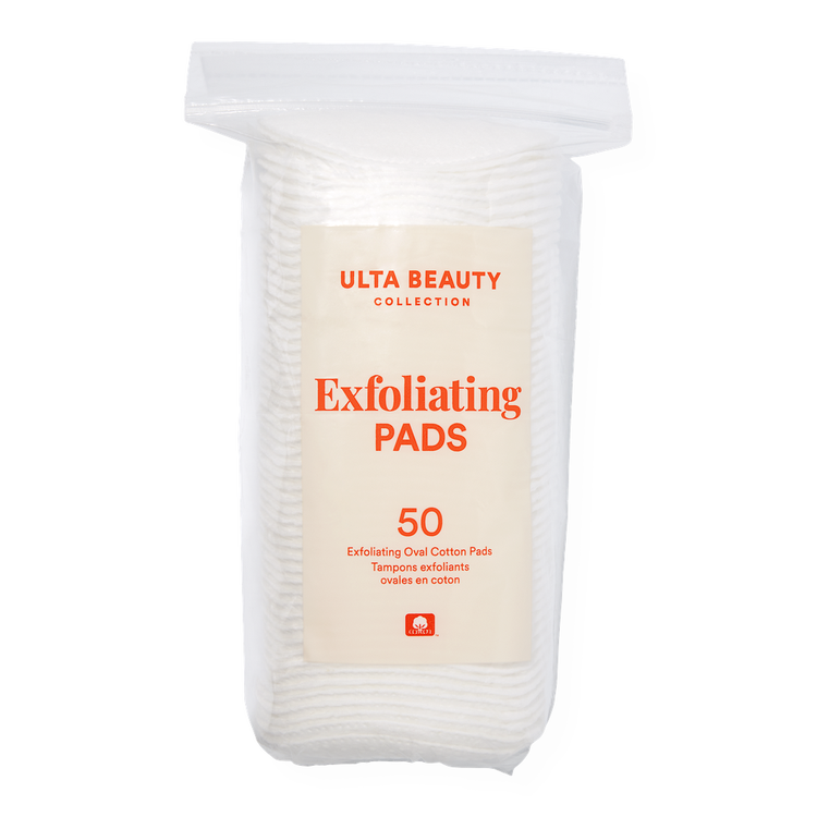 Exfoliating Oval Cotton Pads Almohadillas de algodón limpia y exfolia