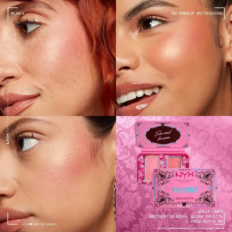 Bridgerton Paleta de Rubor Rubor en polvo