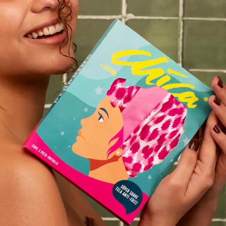 Plopping - Toalla para el cabello, antifrizz