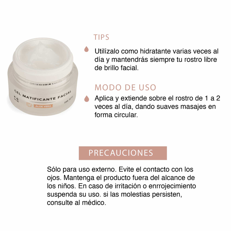 Hidratante Refil gel matificante para todo tipo de piel