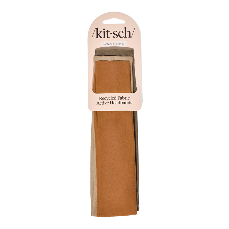 Recycled Fabric Stretchy Set de diademas mantiene el cabello recogido