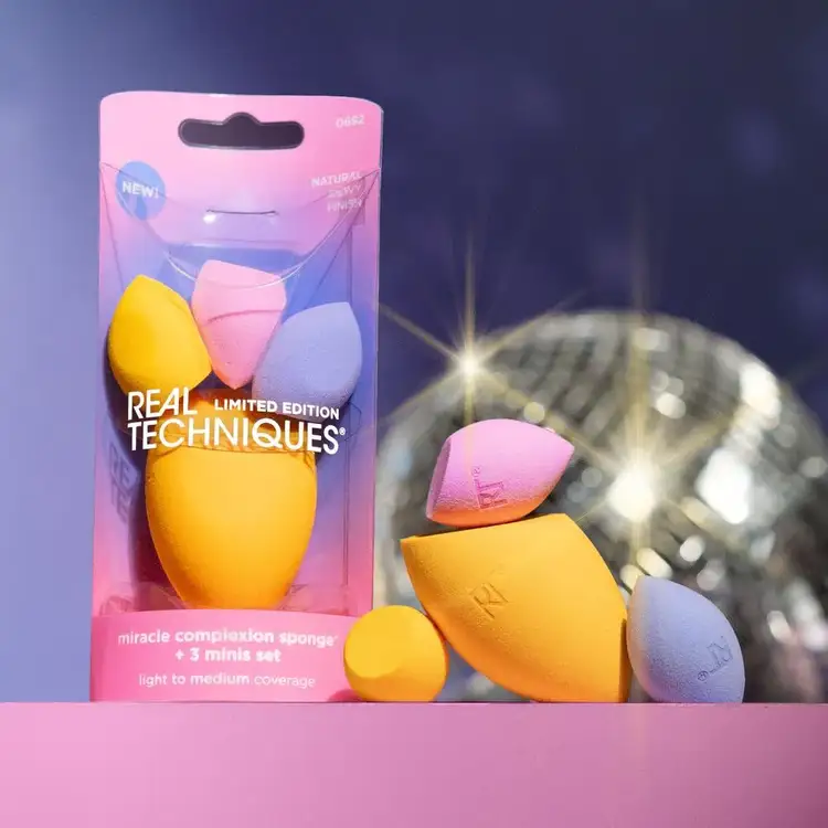 Miracle Complexion Sponge + Minis - Night Brights Esponja de maquillaje