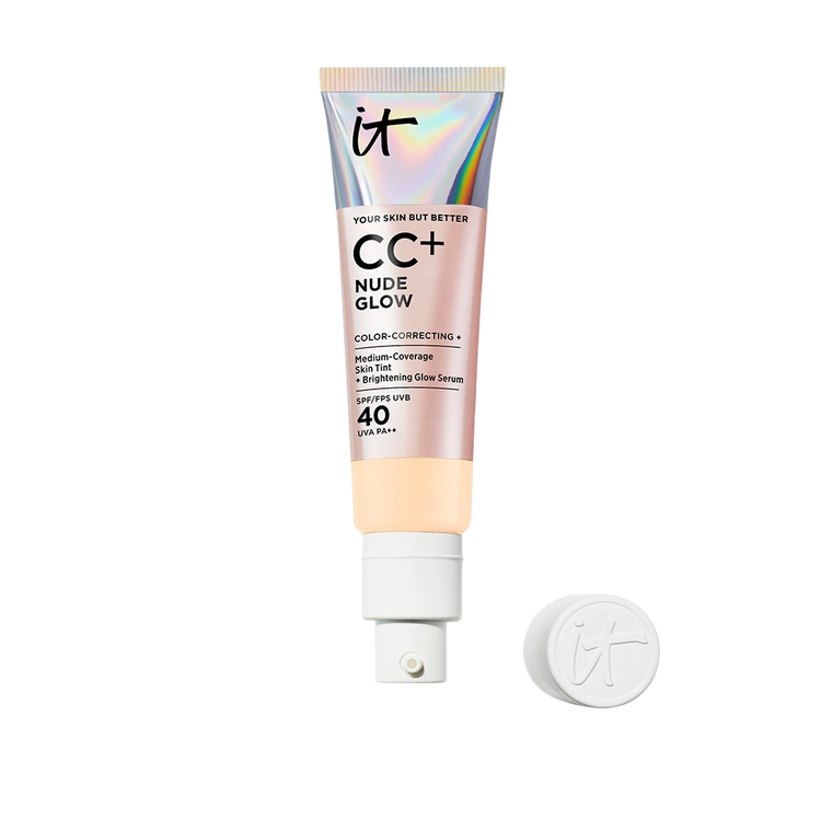 Your Skin But Better - CC+ Nude Glow, con SPF 40, efecto de luminosidad inmediata
