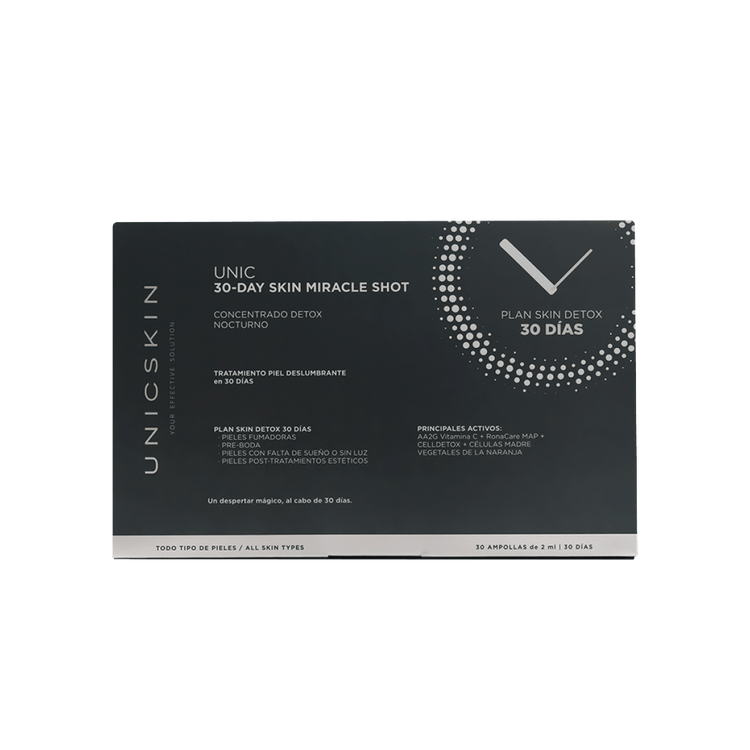 Unic30-Day Skin Miracle Shot Ampollas antioxidantes