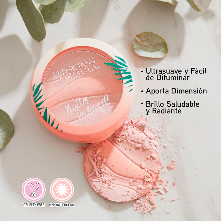Butter Believe It! Blush Rubor ideal para pieles sensibles