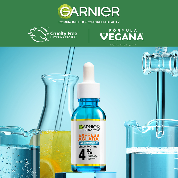 Garnier Skin Serum reduce imperfecciones y puntos negros