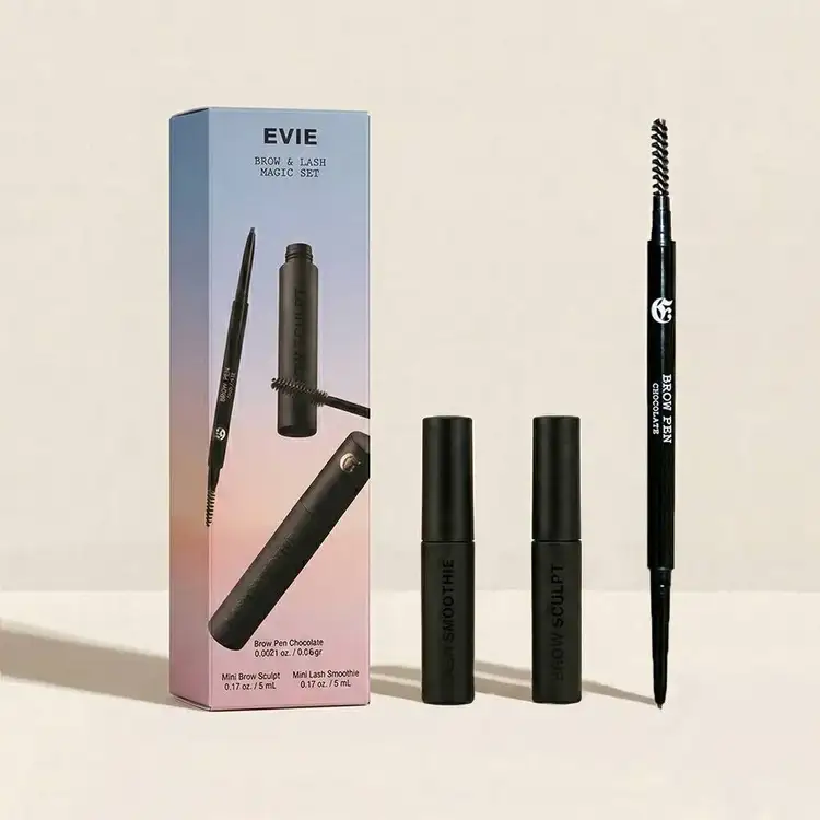 Set de pestañas y cejas - Lash Smoothie Mini + Brow Sculpt Mini + Brow Pen, Fullsize