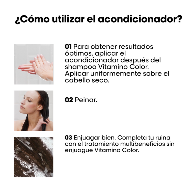 Vitamino Color - Acondicionador, 8 semanas de color intenso