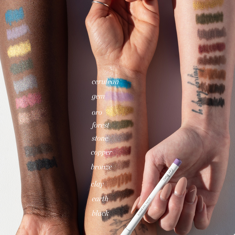 Lápiz de ojos con jojoba - Lápiz para ojos, de larga duración