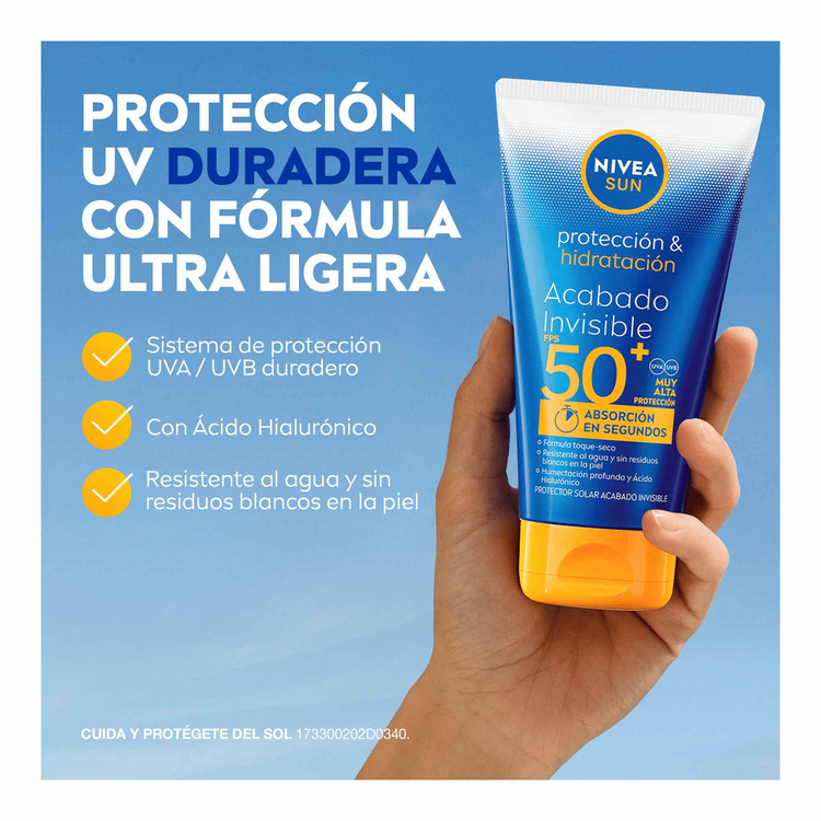 Nivea Sun Protector Solar Corporal textura ligera y confortable