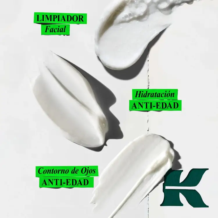 Age Defenders for him - Set de regalo, limpiador facial + crema de ojos + crema facial