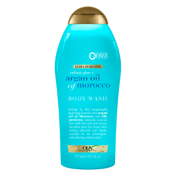 OGX Argan Oil Of Morocco Extra Strength - Body wash, con aceite de argán