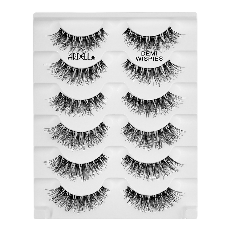 Lash Demi Wispies 5 Pair Multipack Paquete de 5 pares de pestañas pestañas dramáticas que realzan la mirada.