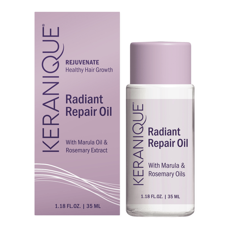 Radiant Aceite reparador promueve crecimiento capilar