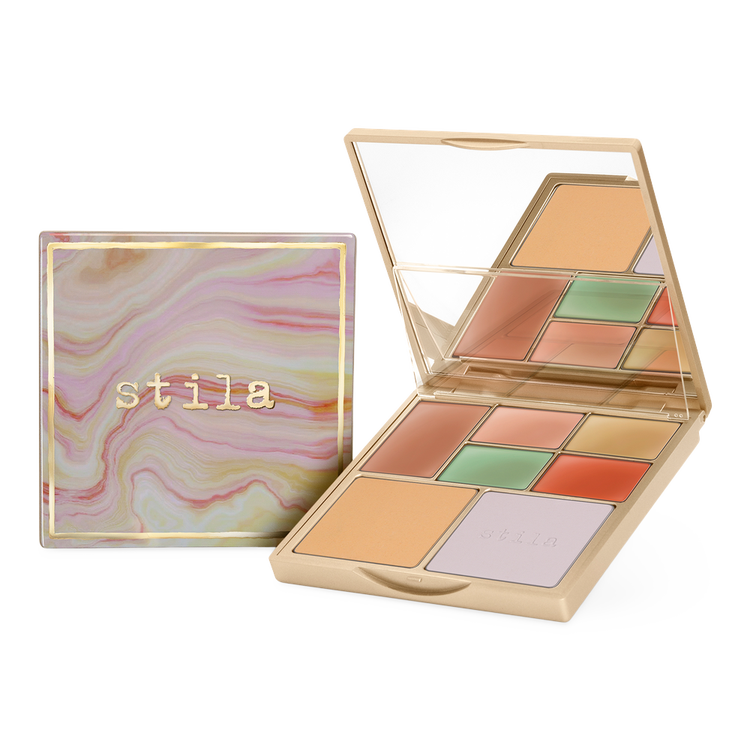 Correct and Perfect All-In-One Color Correcting Paleta cremas correctoras y polvos de acabado para un cutis impecable.