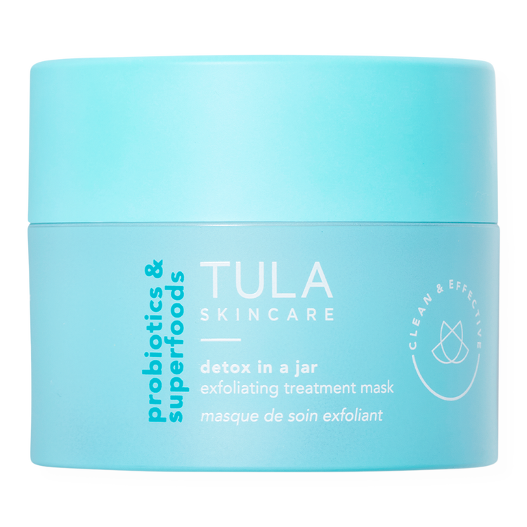 Detox in a Jar Exfoliating Treatment Mascarilla facial exfolia la piel