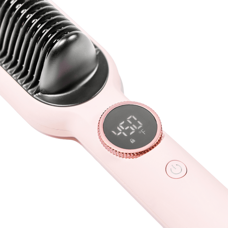 Smooth-It 2-in-1 Digital Straightening Comb Peine 2 en 1 alisador reduce el frizz