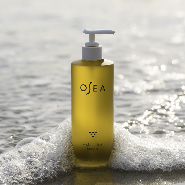 Undaria Algae Body Oil To Hydrate & Glow Aceite corporal mejora la elasticidad de la piel