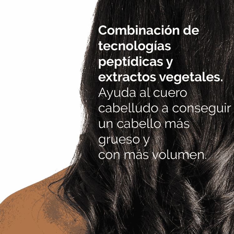 Multi-Peptide - Suero capilar, para cabello grueso y saludable