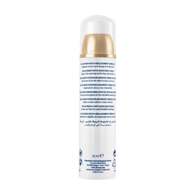 Melascreen Crema de noche aumenta la densidad de la piel