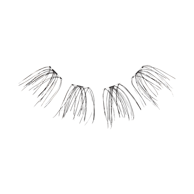 The New Natural Pestañas de tira tríos flexibles, acabado personalizado