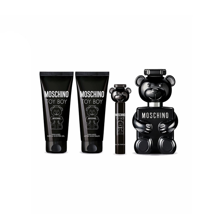 Toy Boy - Set de regalo, Eau de Parfum 100 ml + Shower gel + mini + Body Lotion