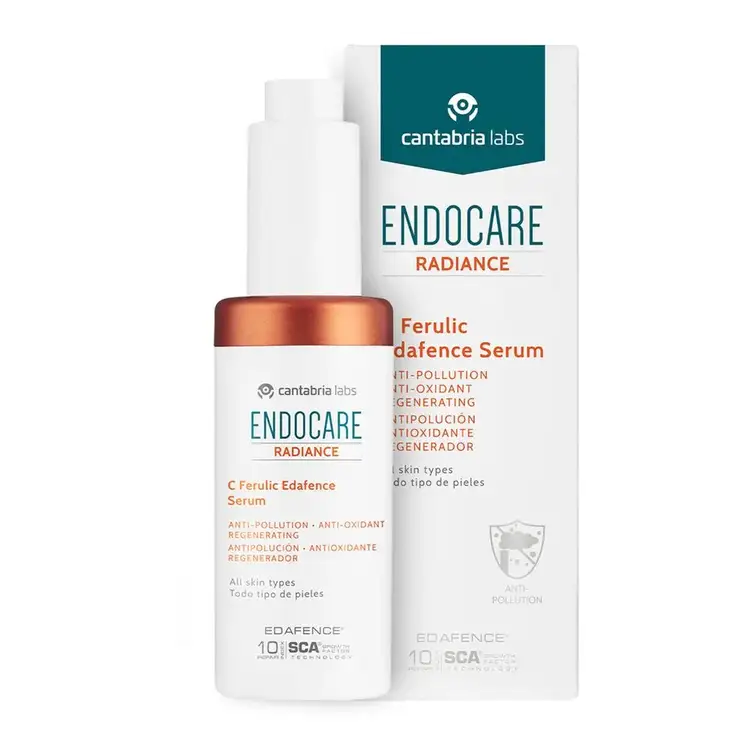 Radiance C Ferulic Cdafence Serum antipolución, antioxidante y regenerador antipolución, antioxidante y regenerador de rápida absorción