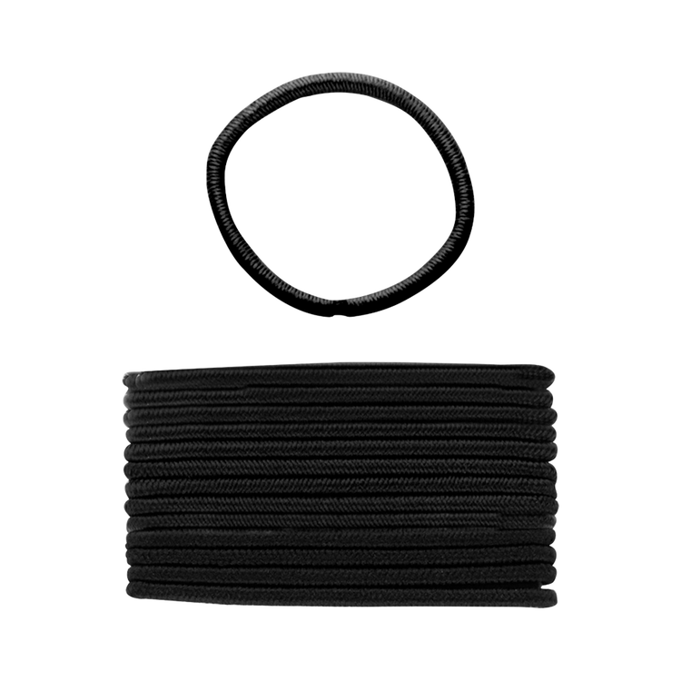 Scunci - Pack de ligas y scrunchies color negro