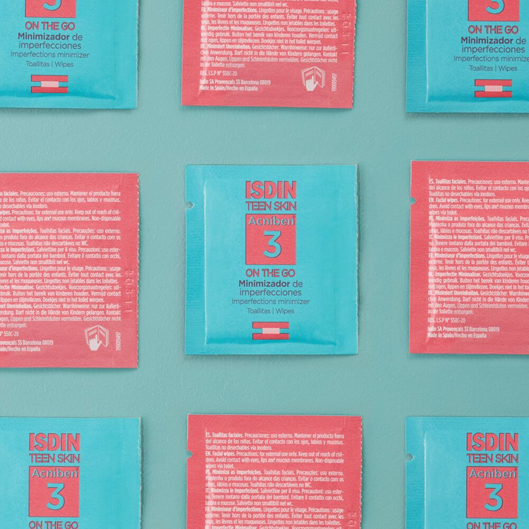 Acniben - Toallitas minimizadoras de grasa, de uso recurrente durante el día