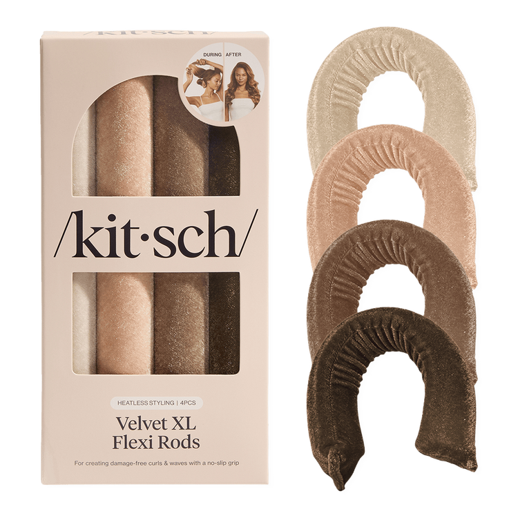 VELVET JUMBO Rulos flexibles rizos voluminosos