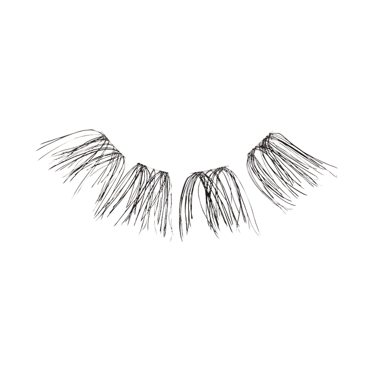 The New Natural Extensiones de pestañas individuales punta fina, efecto invisible