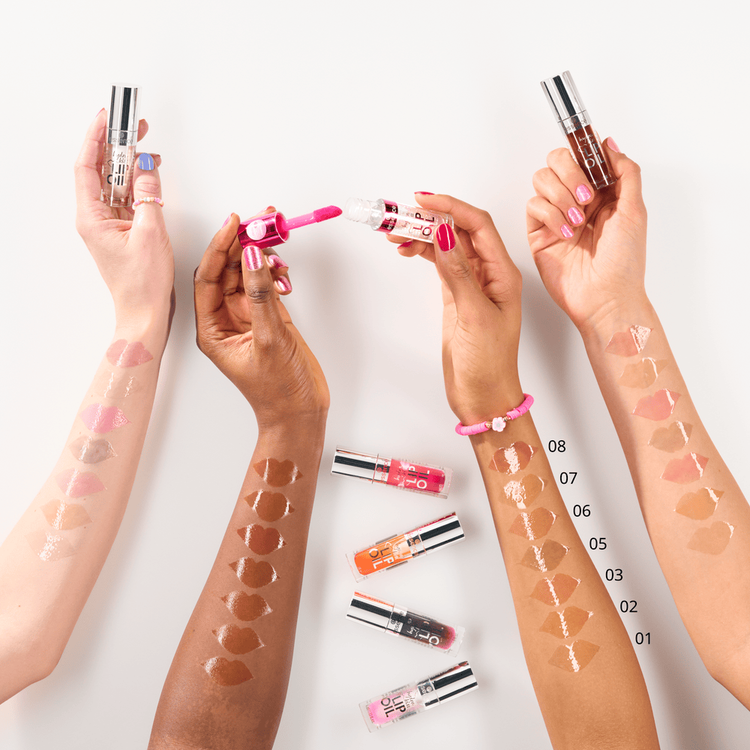 Hydra Kiss Lip Oil - Brillo labial, hidratación y brillo sin sensación pegajosa