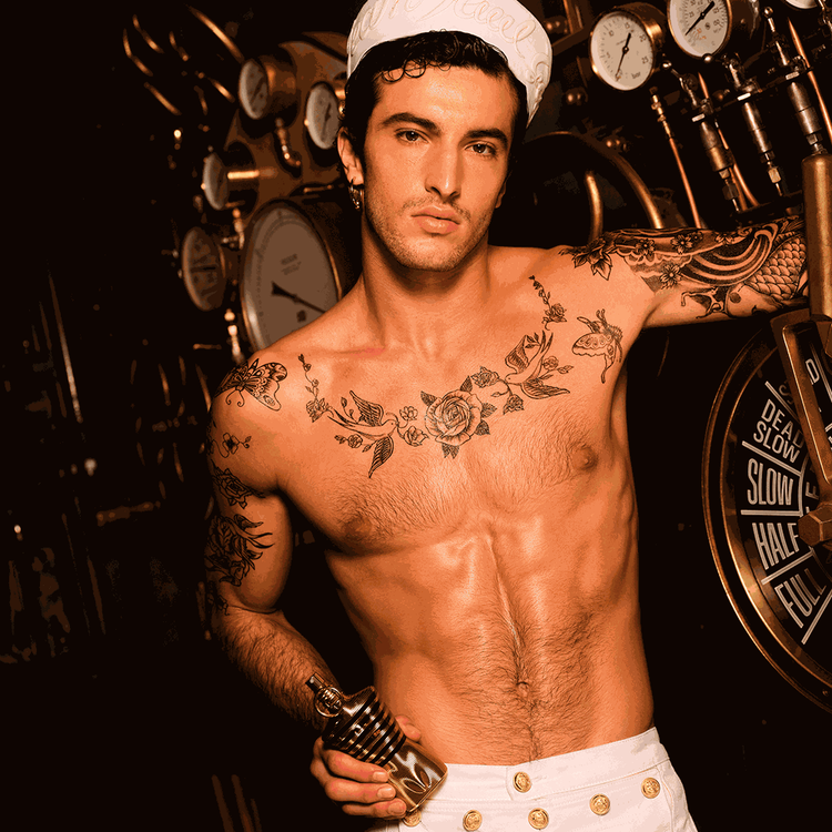 Le Male Elixir - Set de regalo, parfum 125 ml + All Over Body Shower