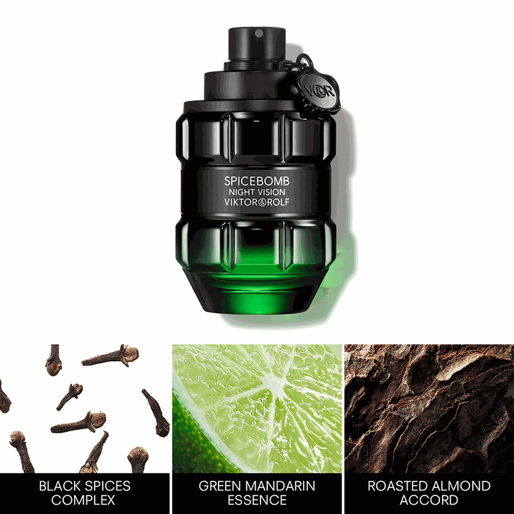 Spicebomb Night Vision - Eau de Toilette, redefine lo cálido y especiado 90 ml