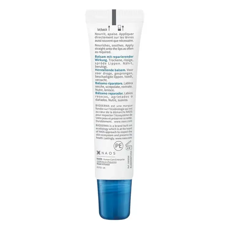 Atoderm - Bálsamo de labios, calma, nutre y repara labios