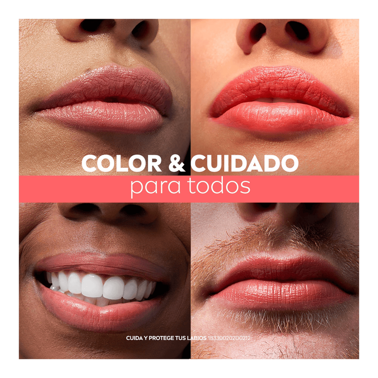 Caring Beauty Balsamo Labial color intenso + humectación intensiva