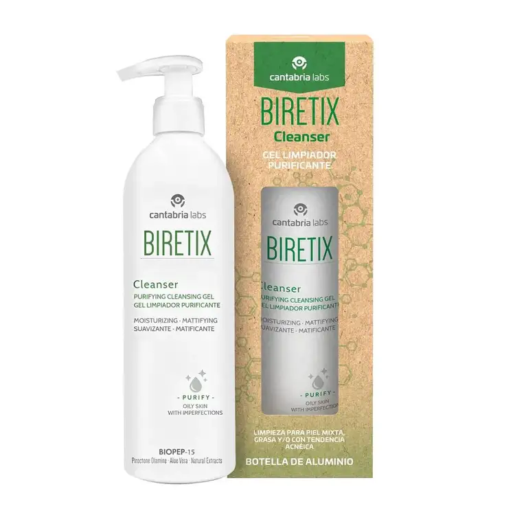 Cleanser 400 ml Gel Limpiador para pieles mixtas, grasas y con tendencia acnéica