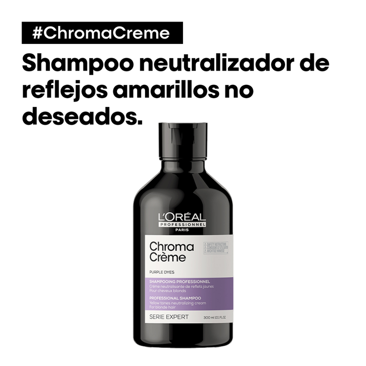 Chroma Creme - Shampoo, corrige y cuida el color