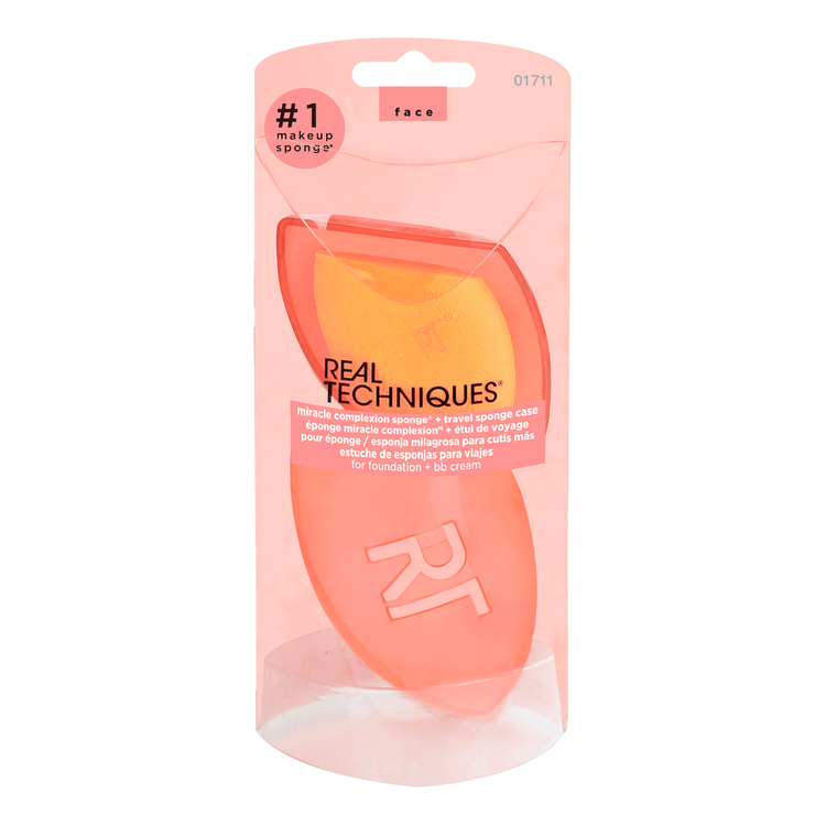 Miracle Complex Sponge + Travel Case - Esponja de maquillaje, incluye estuche de viaje