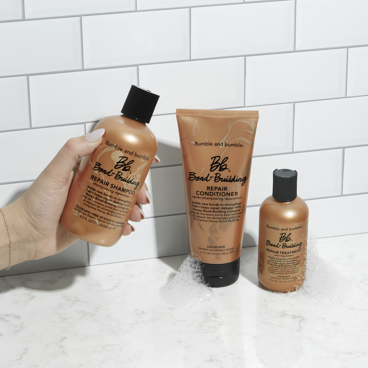 Bond Building - Shampoo reparador, fortalece el cabello dañado