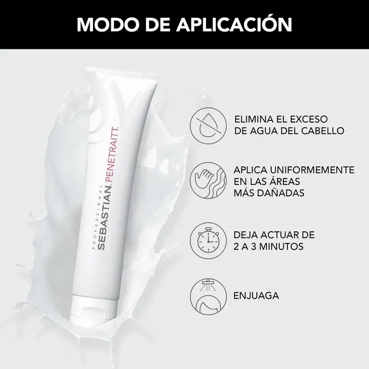 Penetraitt - Mascarilla, reparación fortalece, repara y protege contra el daño