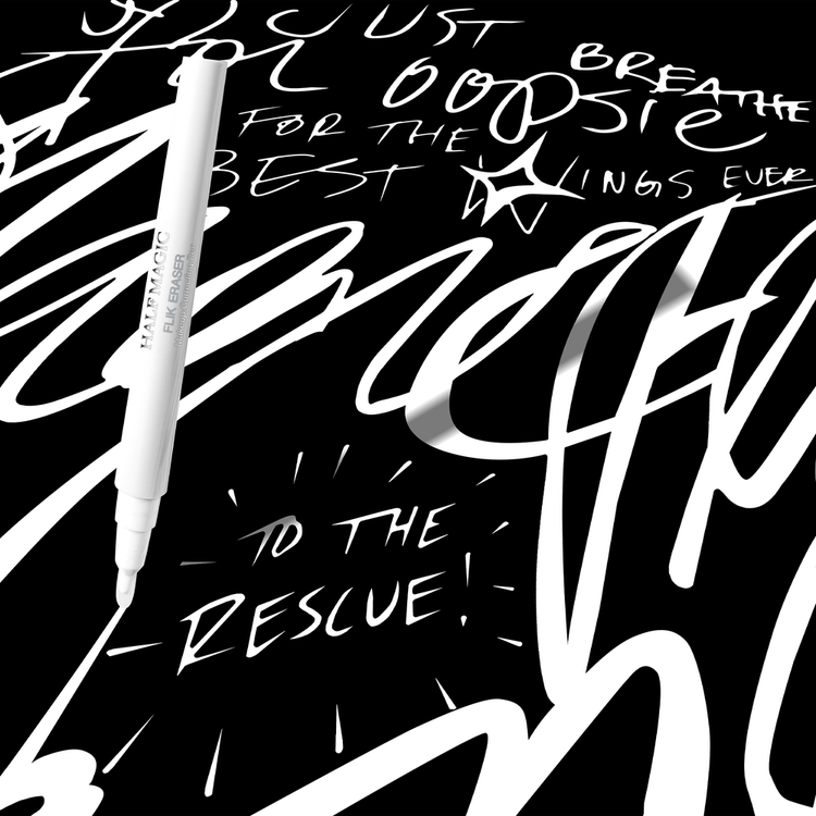 Flik Eraser Makeup Correcting Pen Lápiz corrector punta paleta para precisión perfecta