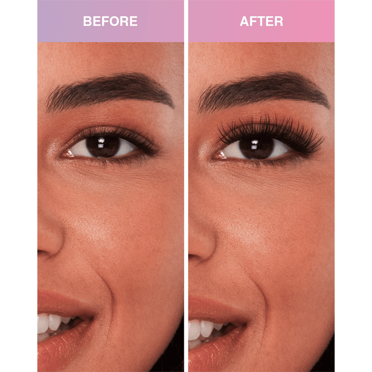 Press On Kit Wispies Natural Pestañas postizas pre-pegadas racimos pre-pegados para sets personalizados.