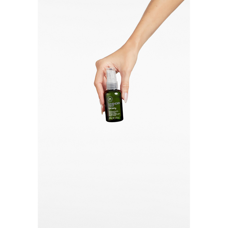 Tea Tree Lavender Mint Nourishing Aceite capilar suaviza el cabello y previene el frizz