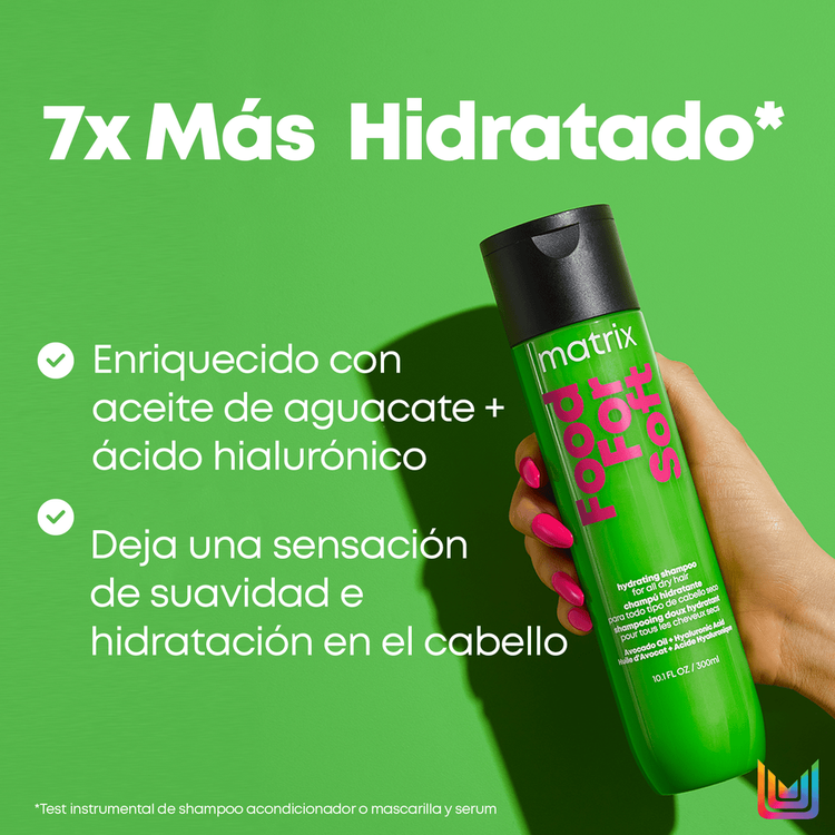 Food For Soft - Shampoo, aporta hidratación duradera