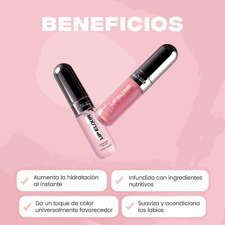 Lip Liner STAY-N® & Lip Elixir Bundle LINE & SHINE - Lip combo, delineador de labios y brillo labial