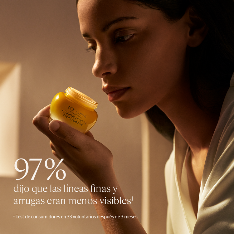 Crema Divine Immortelle Crema de manos reduce líneas de expresión
