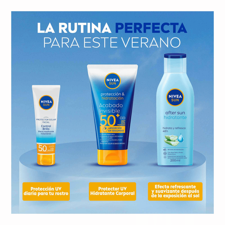 Nivea Sun Protector Solar Corporal textura ligera y confortable