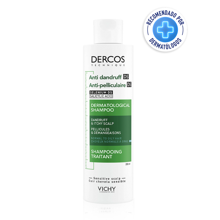 Dercos Shampoo anti caspa grasa