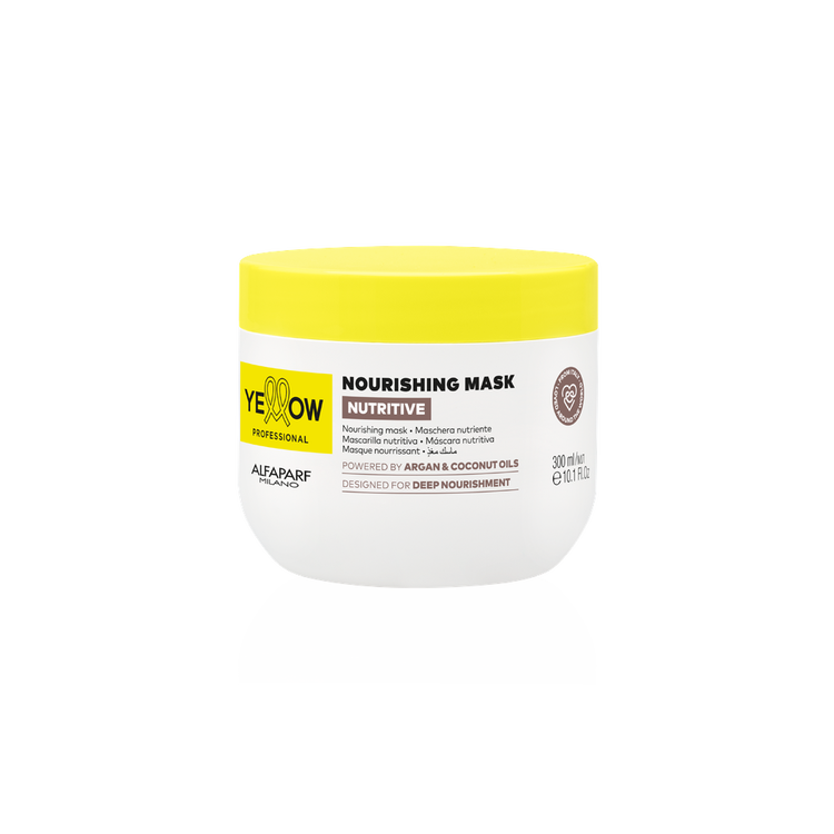 Yellow Hair Care Mascarilla capilar nutrición intensa, suavidad y brillo